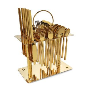 36pcs Gold Cutlery set