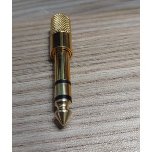 6.35 mm stereo jack plug