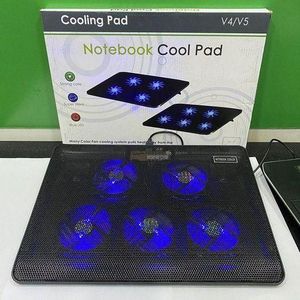 Adjustable LED Laptop Cooling Pad V4/V5