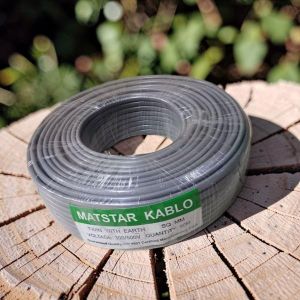 Mat Star Easy Installation Long Lasting 2.5mm 90 Meter Twin With Earth Solid Core Domestic Electrical Wiring Cable