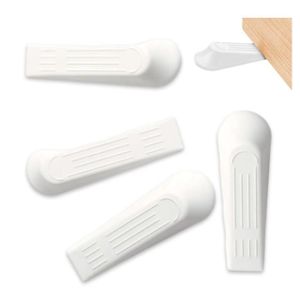  Set of 5 Black or White Wedge Doorstops door stop 