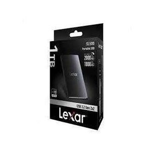 Lexar SL500 Portable External SSD 1TB – Black – LSL500X001T-RNBNG