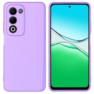 Soft Silicone Slim Fit Cover Anti-Scratch Shockproof Case for OPPO A5 - Purple