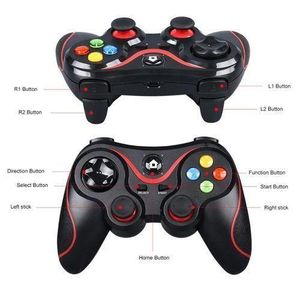 V8 Wireless Bluetooth Game Controller With Smartphone Holder