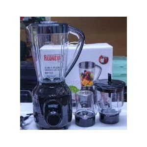 Redberry 3-in-1 Blender, Grinder & Mincer – 1.5L Unbreakable Jar, 300W, Multi-Speed, Pulse Function