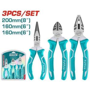 TOTAL THT1K0301 3 Pcs pliers set