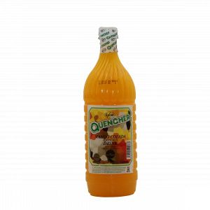 Quencher Mango Colada Drink 1L  Tropical Mango Flavor  Ready-to-Drink  Family Size  Cordial Beverage
