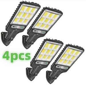 6pcs Solar Light Bright Solar Outdoor Lights Solar Powered Street Motion Sensor Lights 