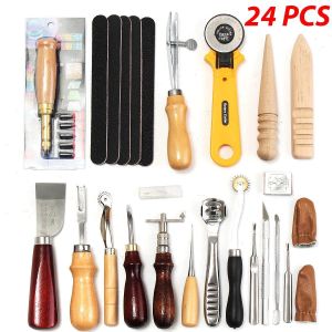 Leather Sewing Tools 44 pcs Leather Craft Tools Kit for Hand Sewing St