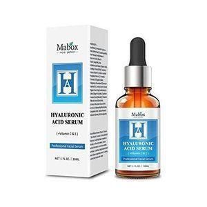 Mabox Hyaluronic Acid Serum For Face With Vitamin C & E - 30ml
