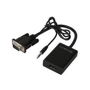 Universal VGA To HDMI Converter Adapter With Audio Output
