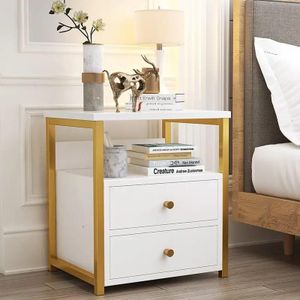 White Modern Bedside Storage Cabinet-not assemled