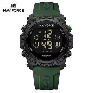 Naviforce Men's Digital 50M Waterproof classic wrist watch