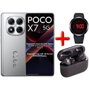 Poco X7, 5G, 6.67'' , 12GB RAM + 512GB ROM Storage, Android 15, 50MP, 5110mAh Battery  + FREE AMAZING GIFTS