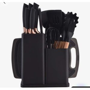 Easy Kitchen Cookware 19 Pieces Silicone Kitchen Utensils Set – Heat Resistant Non-Stick Cooking Tools 