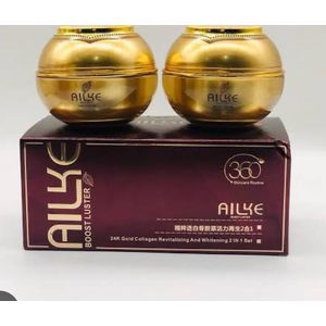 Ailke 24K GOLD COLLAGEN REVITALIZING AND WHITENING 2 IN 1 SET