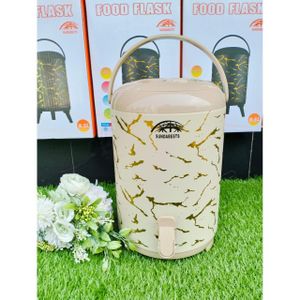 New in 9.5 l Marble Print Single Tap Teaurn