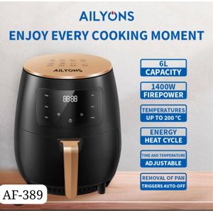 AILYONS 6L Air Fryer – Healthy Cooking Made Easy