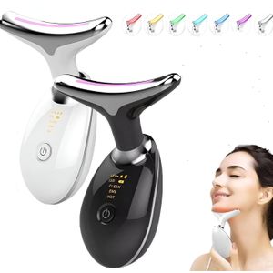 Neck Face Beauty Device, Skin Care Facial Massager, Portable Face Massager for Skin Care, Face Sculpting Tool, Vibration