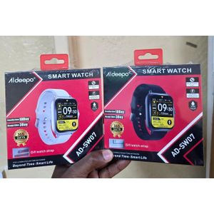 Aldeepo  AD-SW07 IP68, Waterproof Smart watch,Full Touch Screen, Smart Notification - Grey