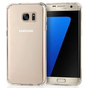 Clear Back Cover For Samsung Galaxy S7 Edge