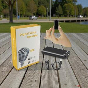 Easy Operation 8GB Mini Digital Sound Audio Voice Recorder Recording Device With Lightweight Design And Local Playback Support