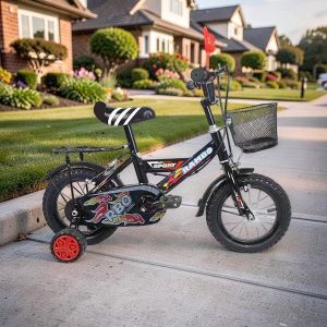 Top Quality Sturdy Frame Non-Fading Quality 16 Inch 4-7 years Old Children Kids Bike Bicycle with Stabilizer and Front Basket