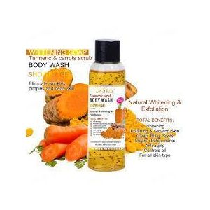 LansYade Tumeric Scrub Body Wash shower gel