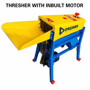 Premier Crop Processing Thresher Machine with Motor for Maize Wheat and Beans Separation 