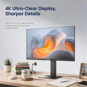 Oraimo VisionPad 4K 27-Inch Computer Screen Monitor 4K HD
