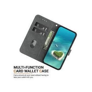 Case Magnetic Litchi Retro Flip Wallet Leather Cover for Xiaomi Redmi 13 5g