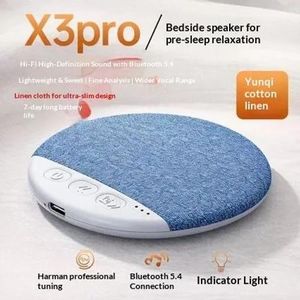 Bedside Audio Pillow Speaker  Plays Audio Discs  Bluetooth Audio Sleep Timer Function