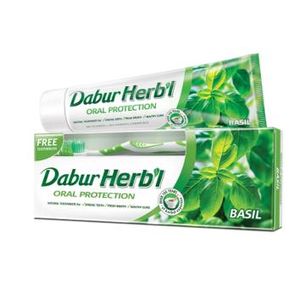 Dabur Herbal Basil Toothpaste 150g