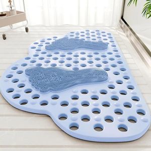 Extra Porous cloud feet Bath Mats NonSlip Bathtubs Strong Suction AntiMolds Shower Mats Kitchen Bathroom mat Products