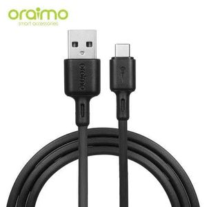 Oraimo USB Type C Cable Black 1M Fast Charging & Data Sync Cable for Android & Devices