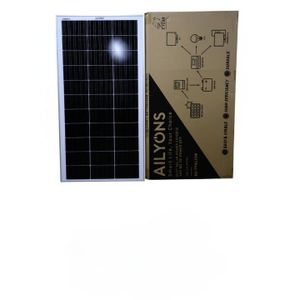 AILYONS 120W Weatherproof Solar Panel for Reliable Home Power Supply
