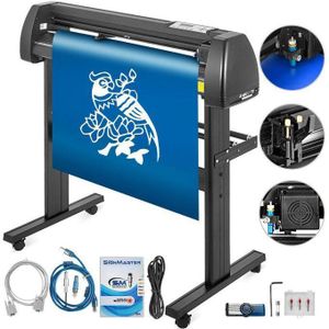  Black Vinyl Cutting Plotter Cutter Machine With 3 Blades & Artcut Software Kit For Sign/Drawing/Decoration/Sticker