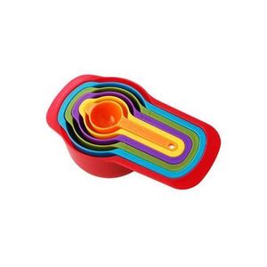 Measuring Cups And Spoons Set -6pcs-Multicolor