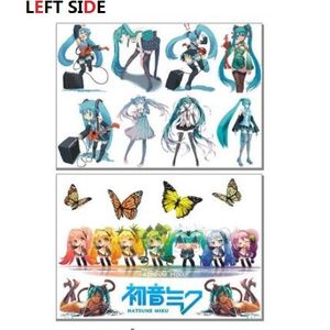 13cm x 4.7cm Miku Hatsune Anime Car Stickers