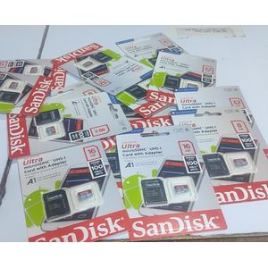 Sandisk Ultra MicroSD Memory Card With SD Adapter High Speed 100MB/s A1 Class 10