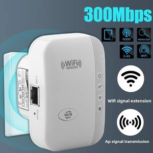 2.4G WiFi Repeater 300Mbps RJ45 Port Network Extender Remote Router