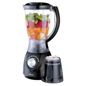 Oryx 2in1 Blender Black Powerful Kitchen Blender for Smoothies Juices and Food Prep
