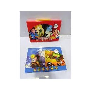 6-in-1 English Storybook Set for Kids - Classic Fairy Tales & Bedtime Stories Collection - Educational Reading Books for Toddlers & Preschoolers