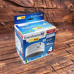 Enerbras  Enershower 4T Uniform Water Jet 4 Temperature Settings Energy Saving Instant Shower Head Heater