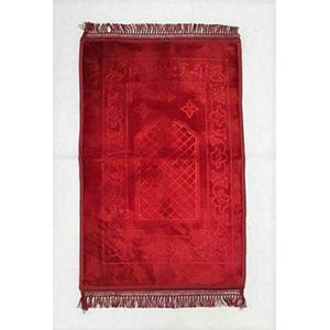 Velvet Islamic Prayer Mat (80 × 120cm)
