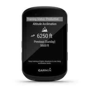 Garmin GPS Cycling Computer Edge 530 Bundle-TopoActive Africa Maps, Heart Rate & Speed/Cadence Sensors, ClimbPro - Quality Checked