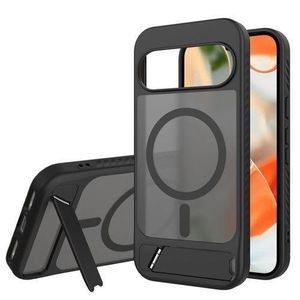 Google Pixel 11 Case/cover MagSafe with Invisible Stand, Translucent Matte, Military Grade Protection, Slim Shockproof Anti-Scratch Phone Cover