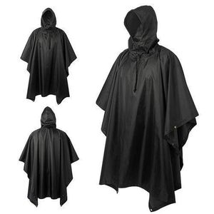 Forecast Raincoats Poncho raincoat (black) 