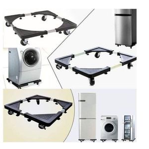 Aluminor Adjustable Washing Machine / Fridge /Cooker Mover Stand