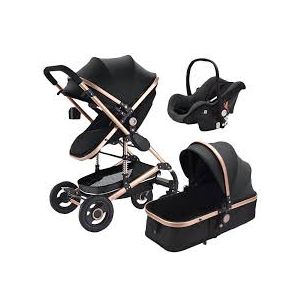 3 in 1 Baby  Stroller Set with Car Seat